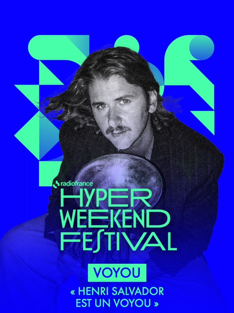 Poster de Voyou présente "Henri Salvador est un Voyou" - Hyper Weekend Festival 2025