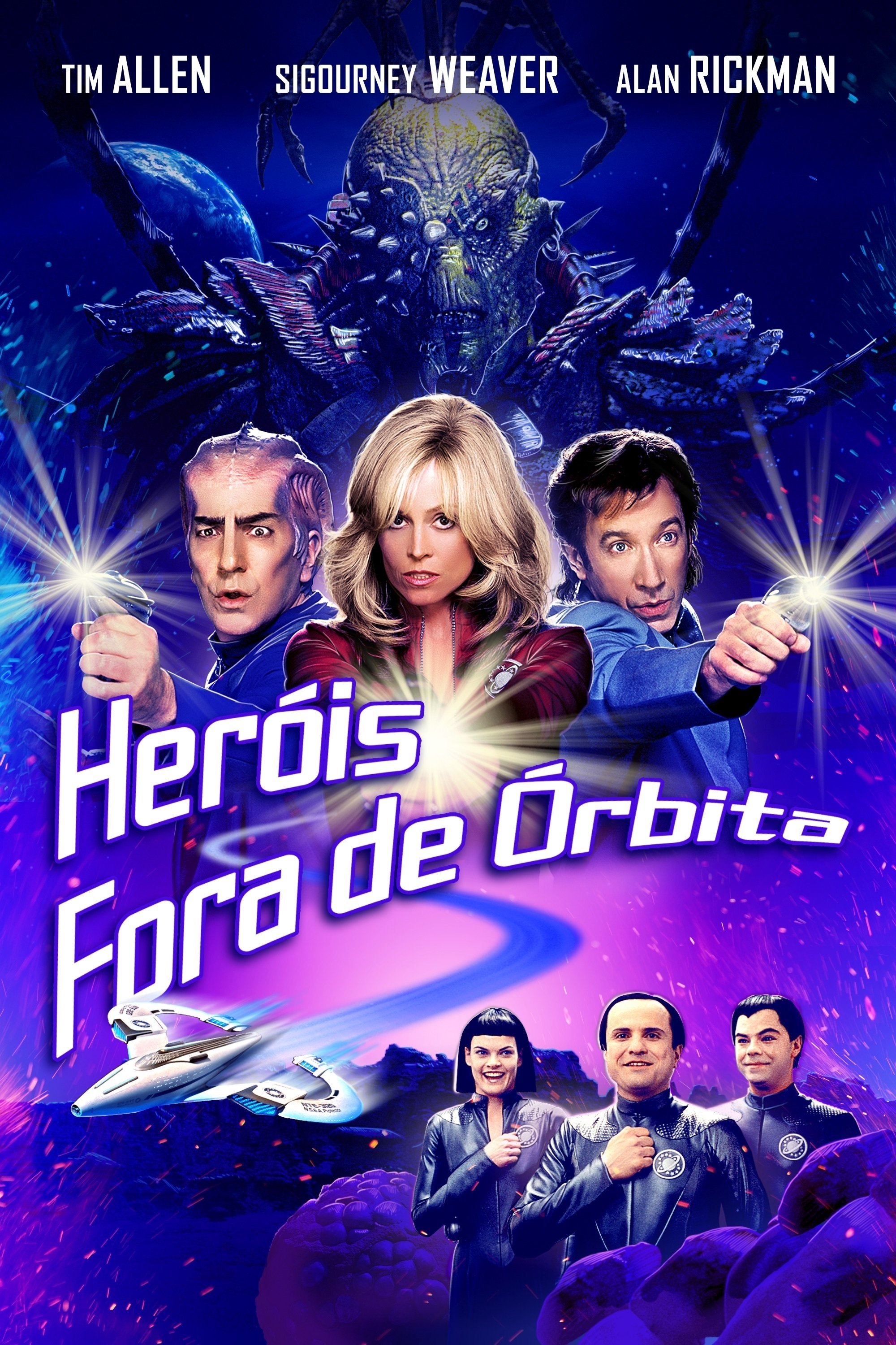 Poster de Heróis Fora de Órbita