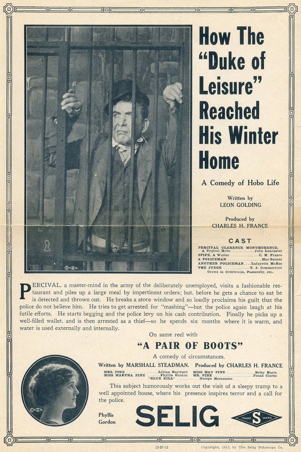 Poster de How the 'Duke of Leisure' Reached His Winter Home