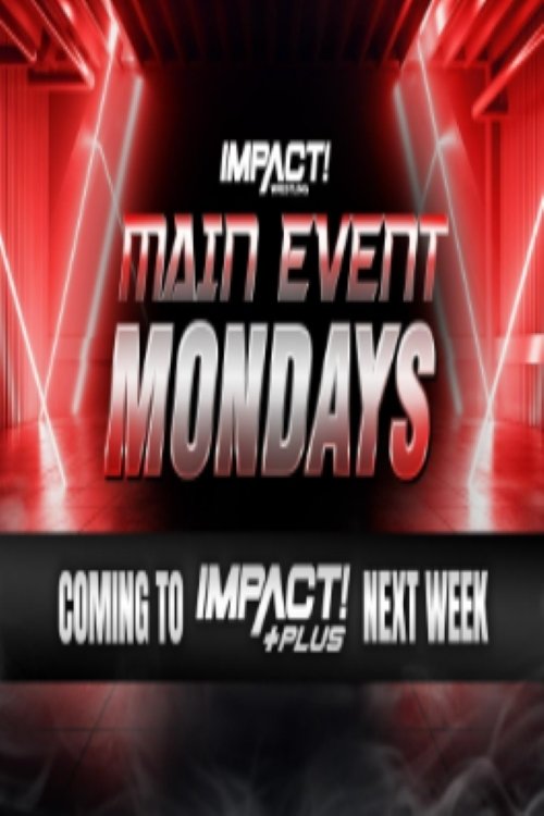 Poster de Impact Main Event Mondays