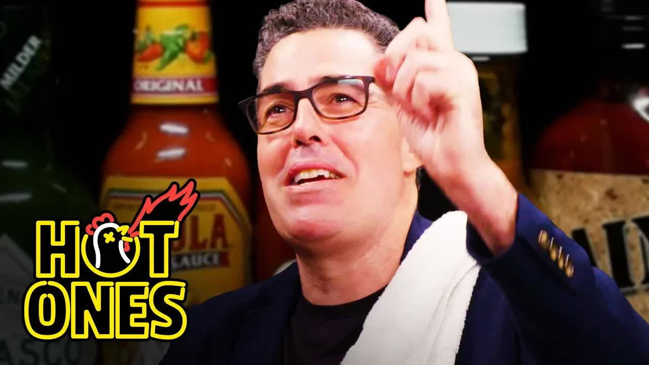 Adam Carolla Rants Like a Pro While Eating Spicy Wings