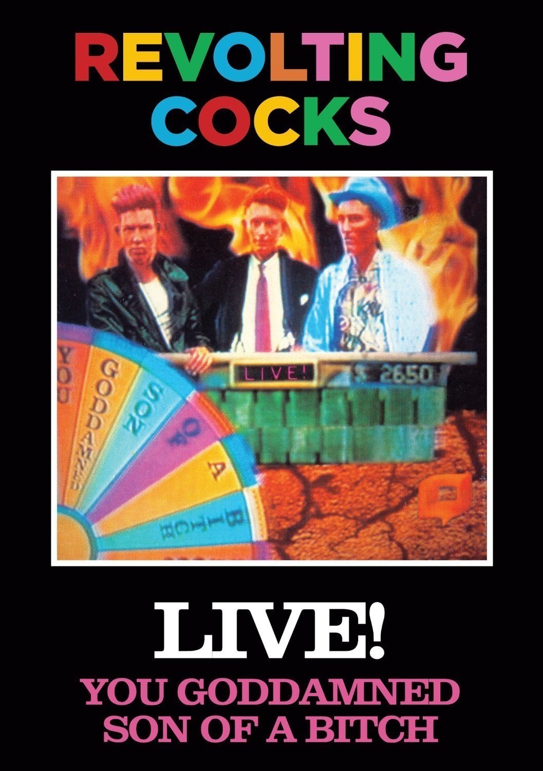 Poster de Revolting Cocks: Live! You Goddamned Son of a Bitch
