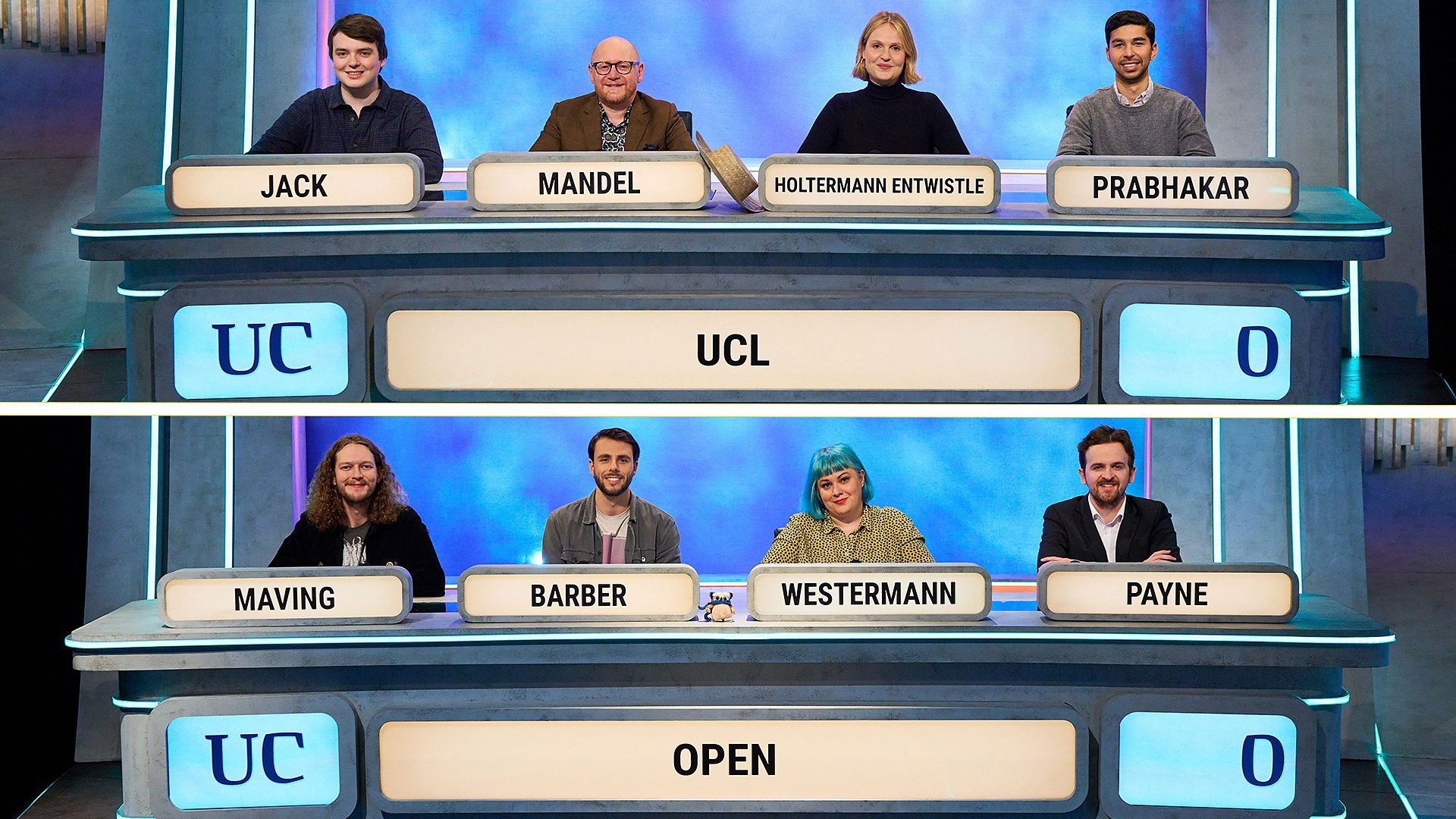 UCL v Open University