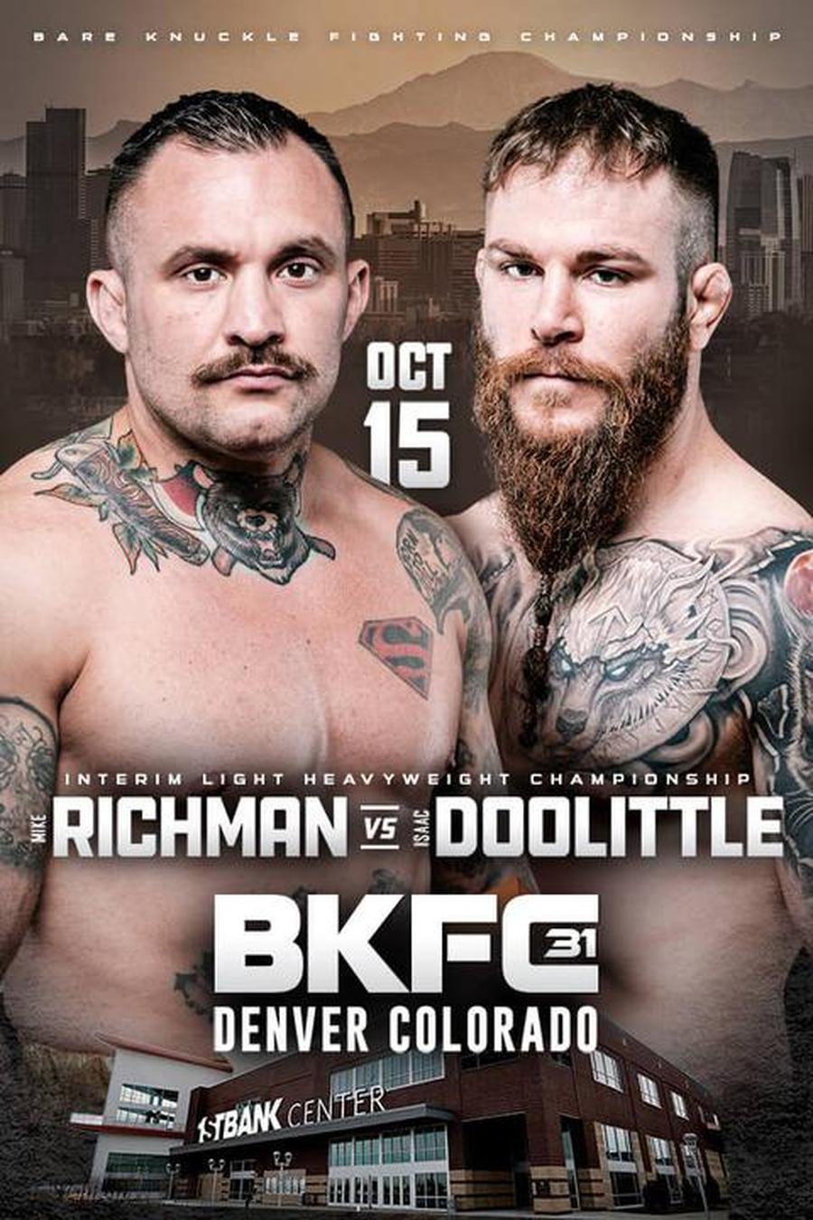 Affiche du film BKFC 31: Richman vs Doolittle