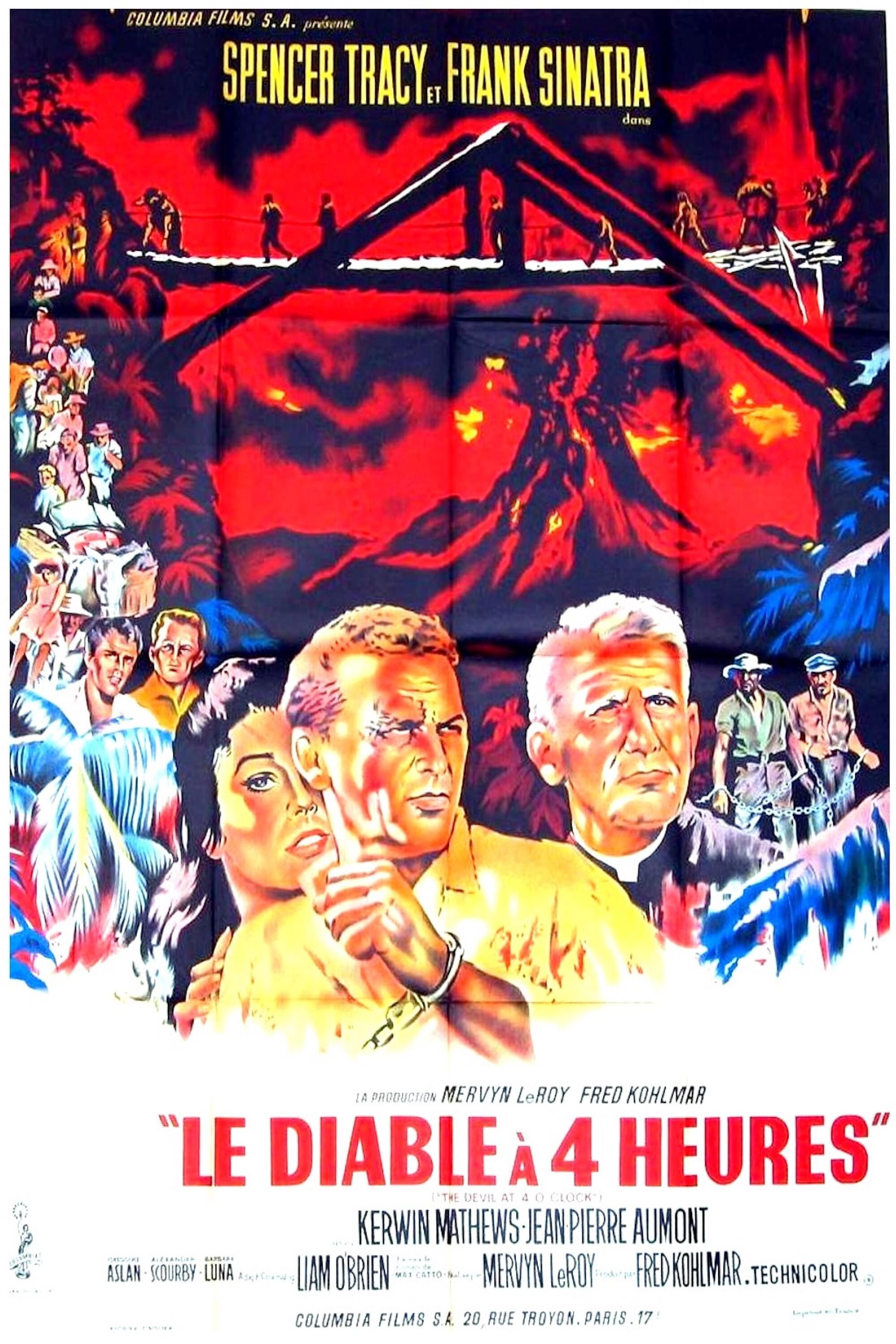 Affiche du film The Devil at 4 O'Clock