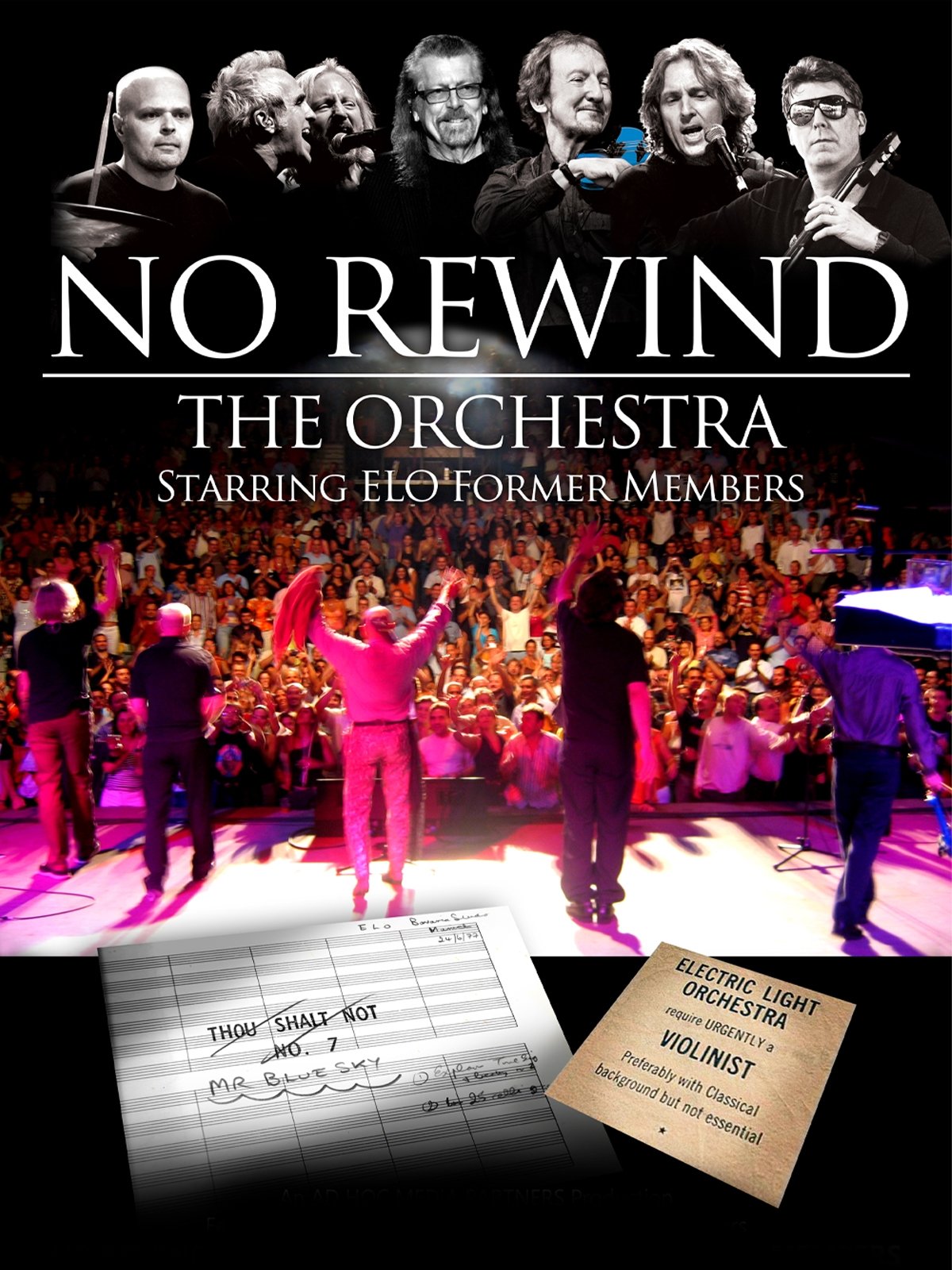 Poster de No Rewind: The Orchestra Starring ELO Former Members