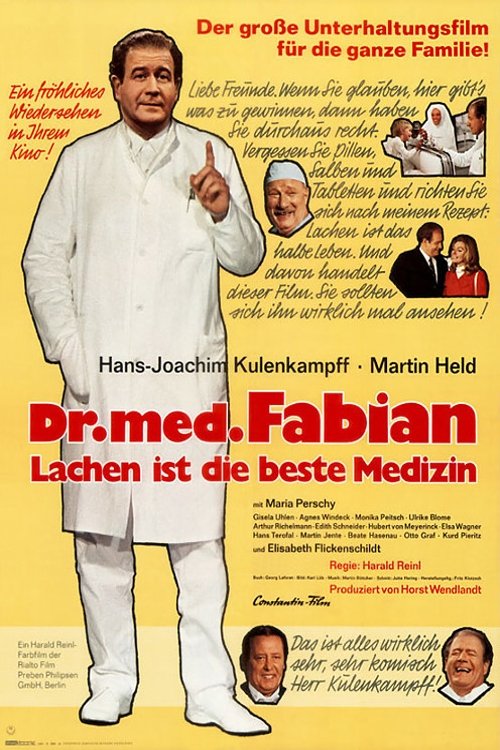 Poster de Dr. med. Fabian - Lachen ist die beste Medizin