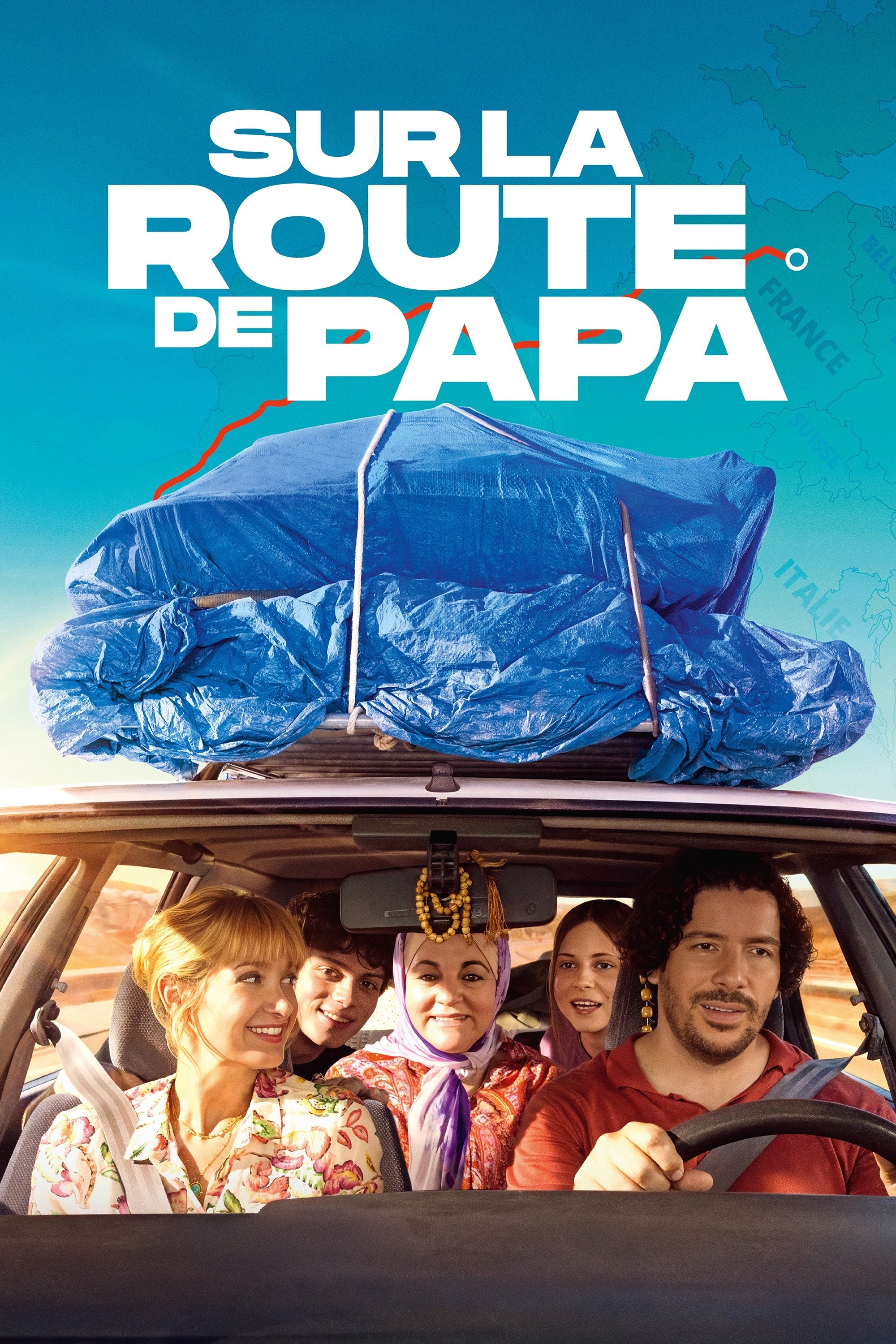 Poster de Sur la route de papa
