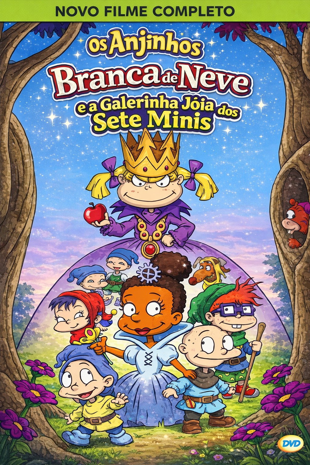 Poster de Os Anjinhos: Branca de Neve e a Galerinha Jóia dos Sete Minis