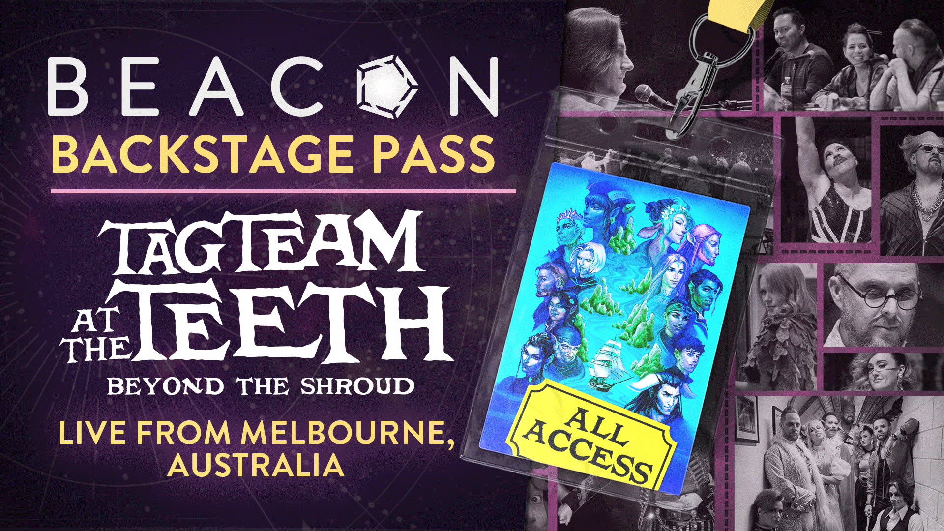 Critical Role Live Show: Melbourne – LIVE Beacon Backstage Pass
