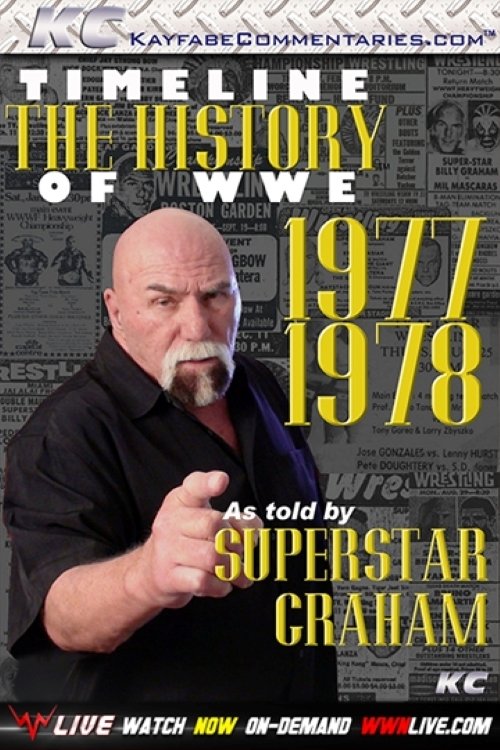 Poster de Timeline: The History of WWE – 1977-1978 – As Told By Superstar Graham