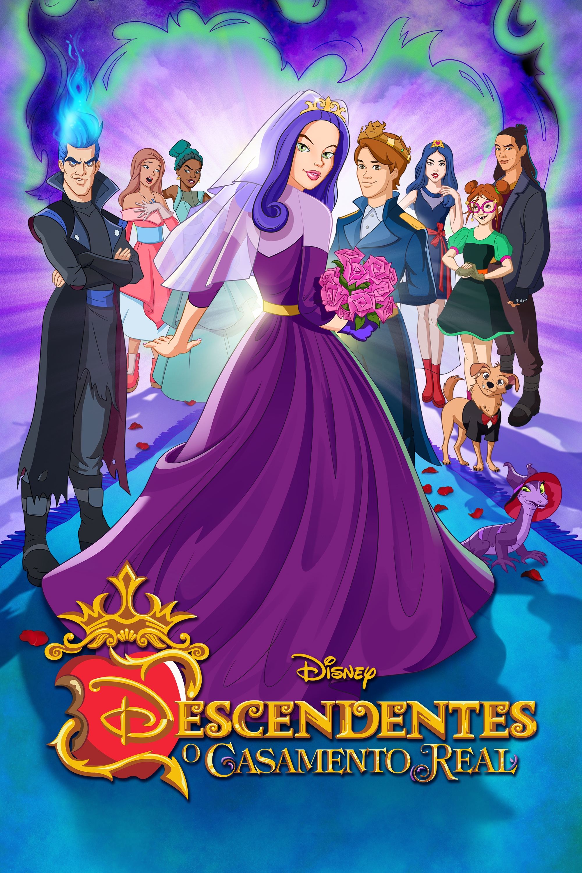 Poster de Descendentes: O Casamento Real