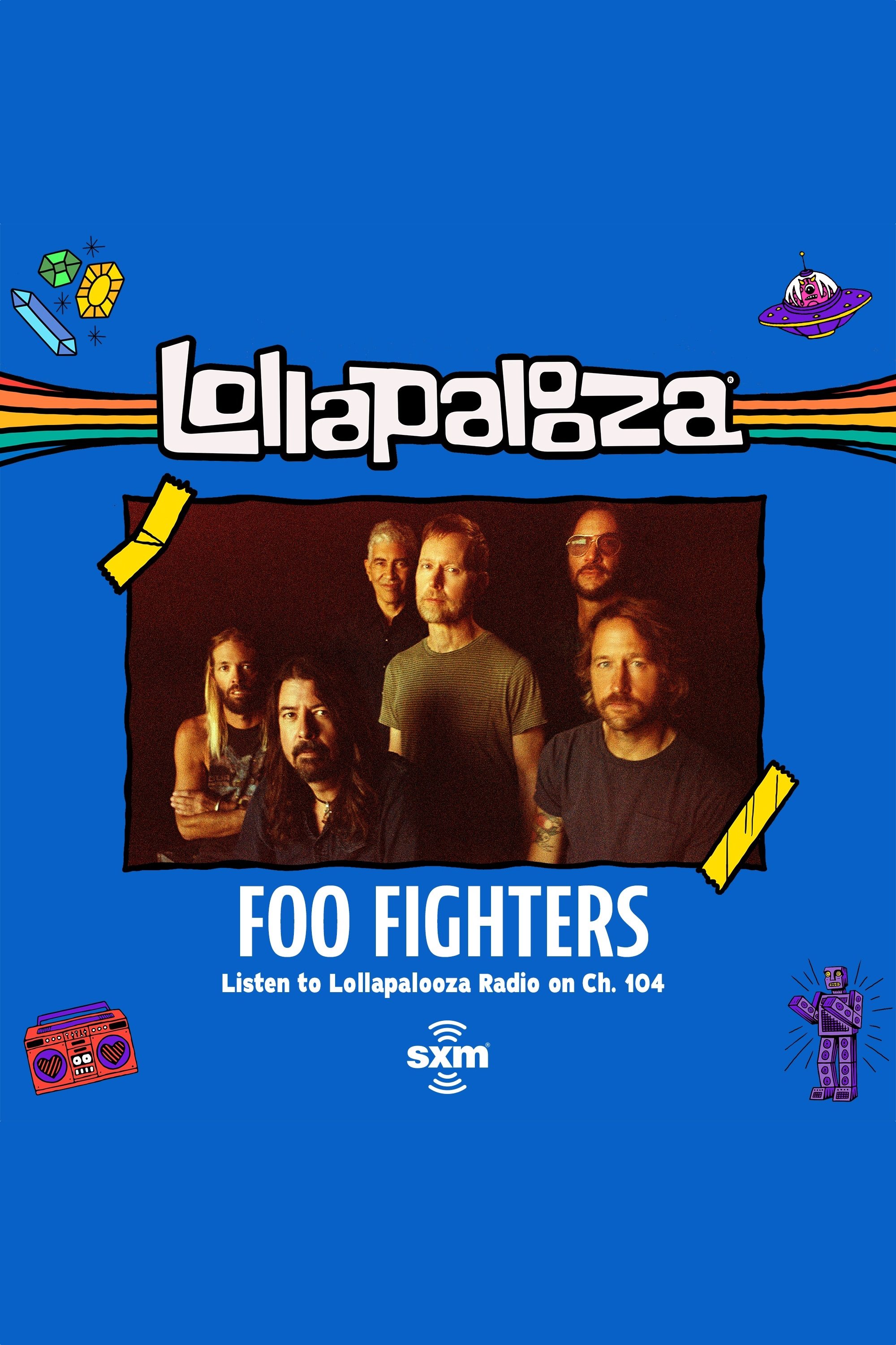 Poster de Foo Fighters-Live From Lollapalooza 2021