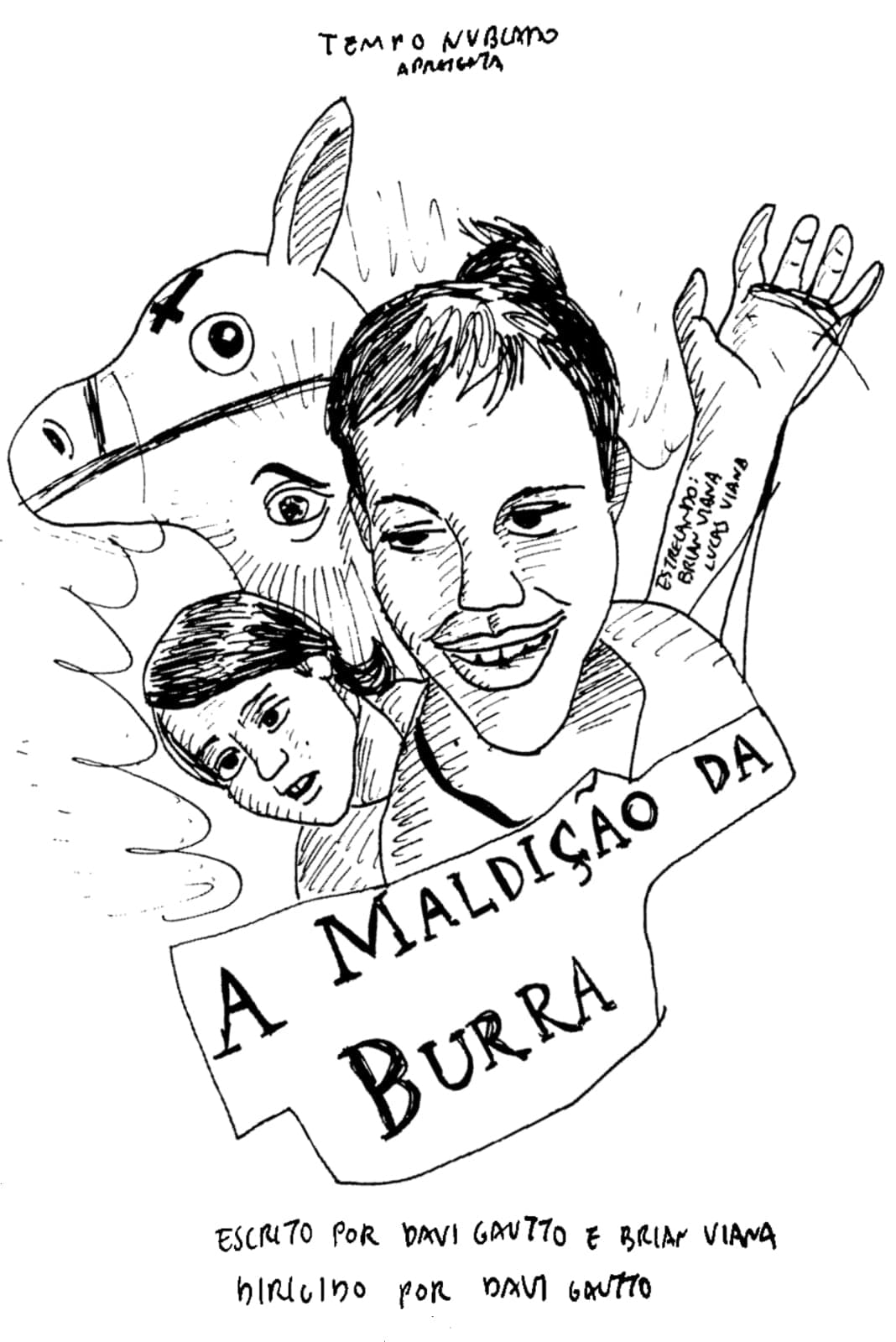 Poster de A Maldição da Burra