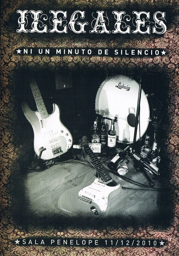 Poster de Ilegales - Ni Un Minuto De Silencio