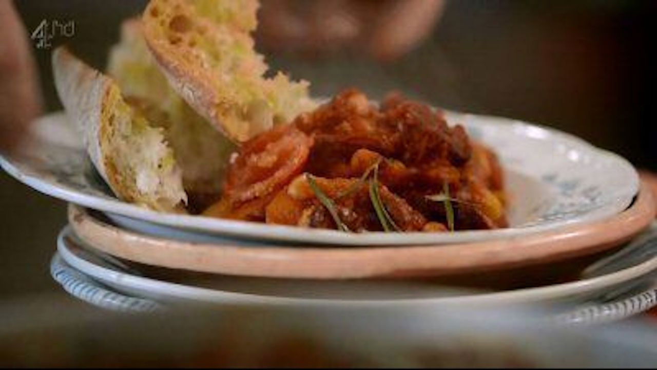 Spiced Sausage Bake, Salmon And JFC