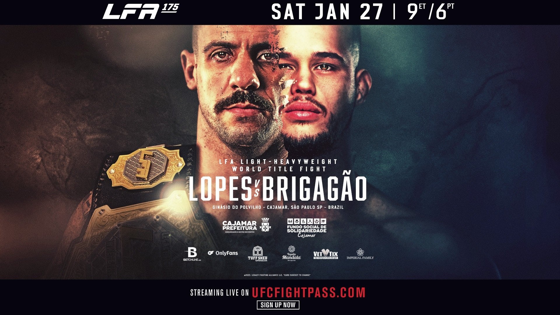 LFA 175: Lopes vs. Brigagao
