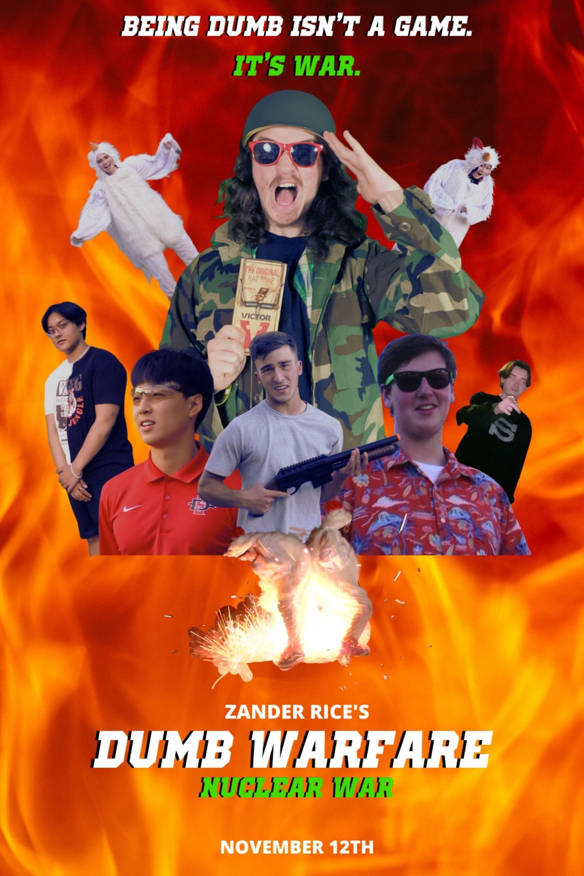 Poster de Dumb Warfare: Nuclear War