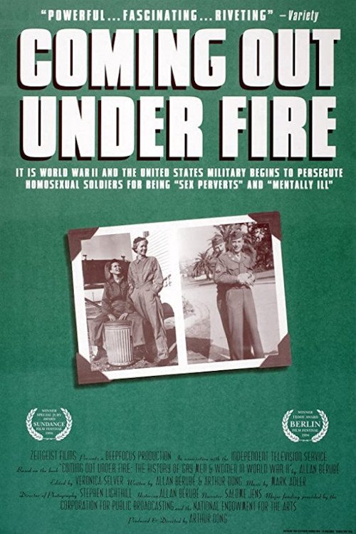 Poster de Coming Out Under Fire