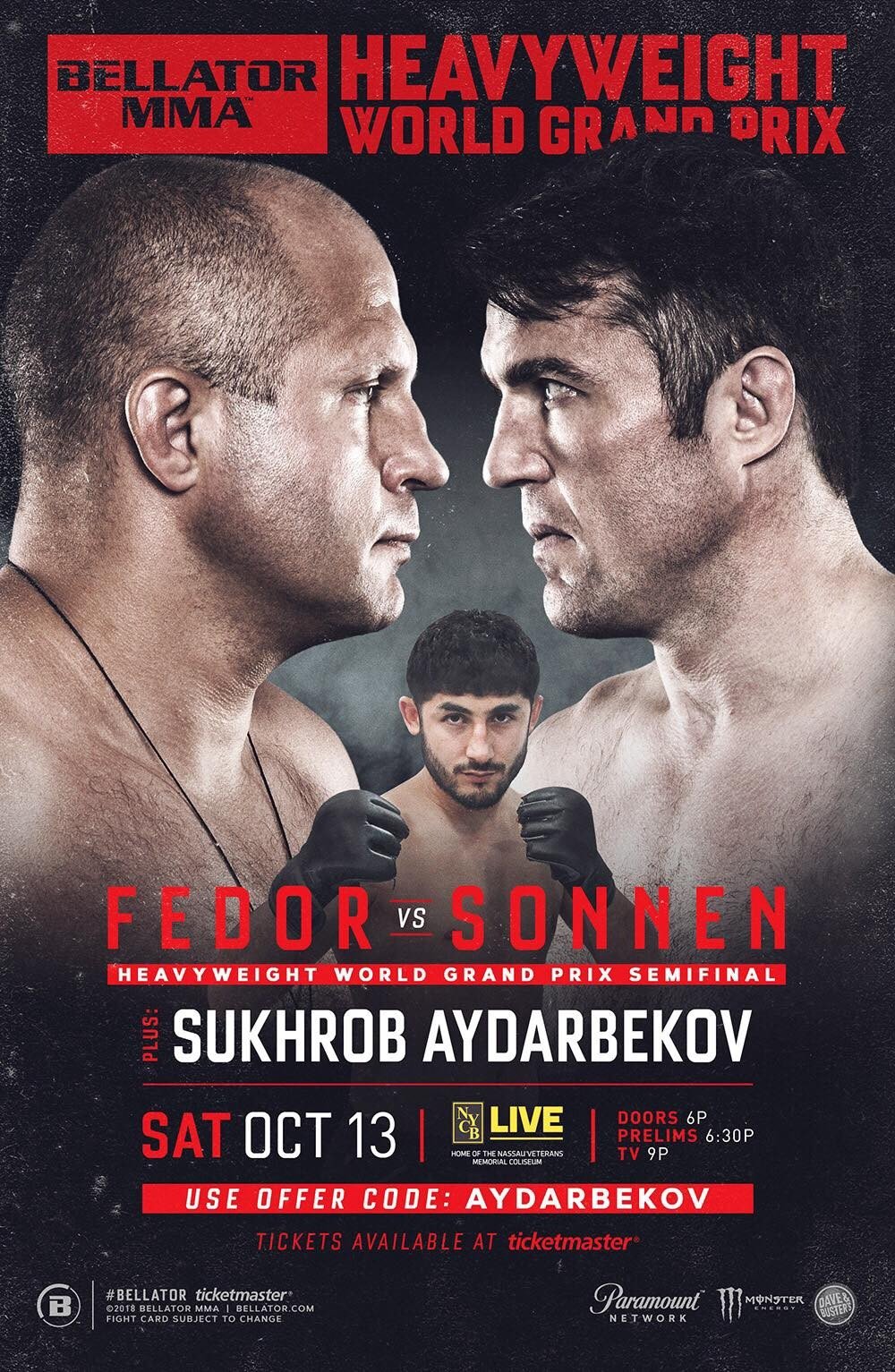 Affiche du film Bellator 208: Fedor vs. Sonnen