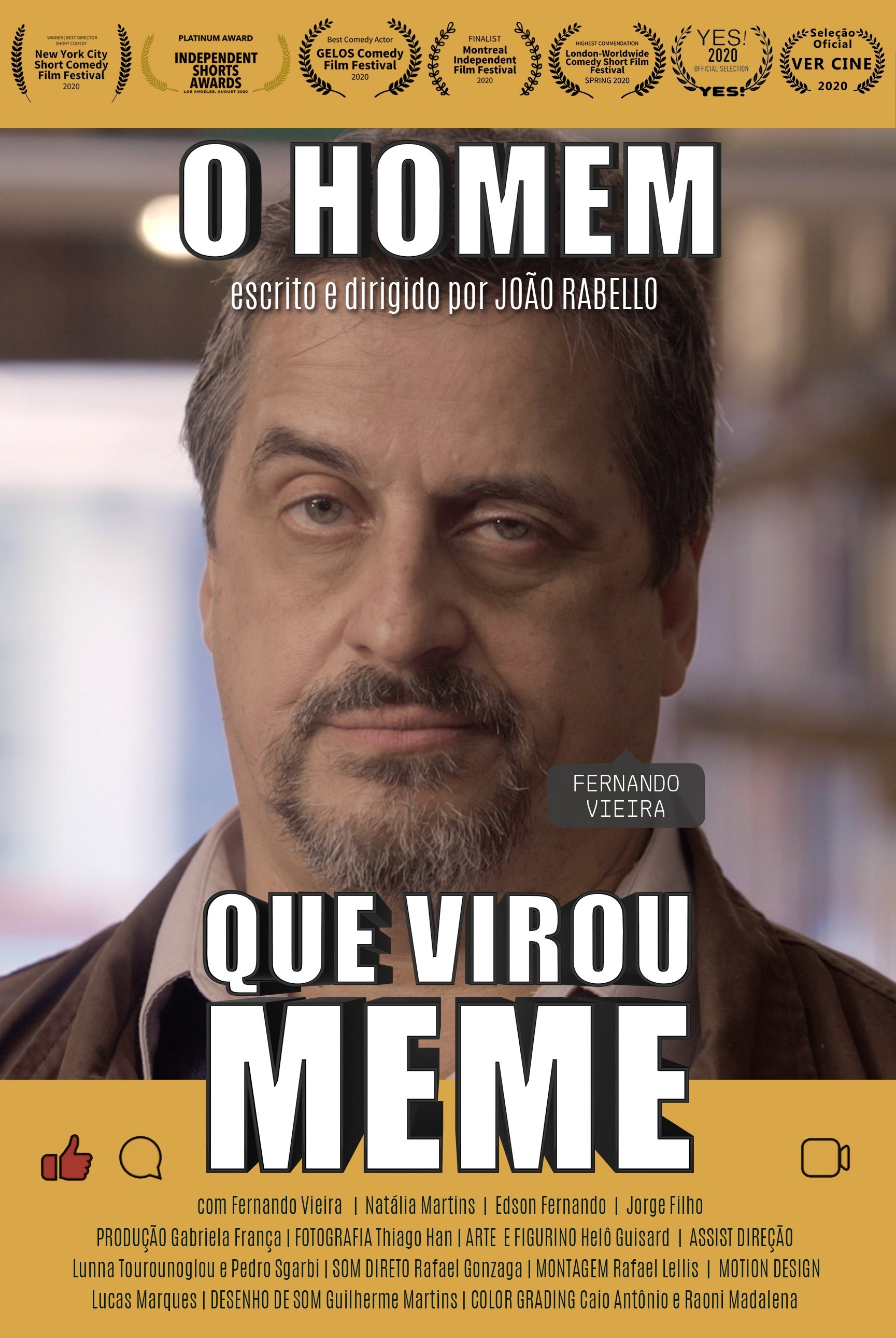 Poster de O Homem Que Virou Meme