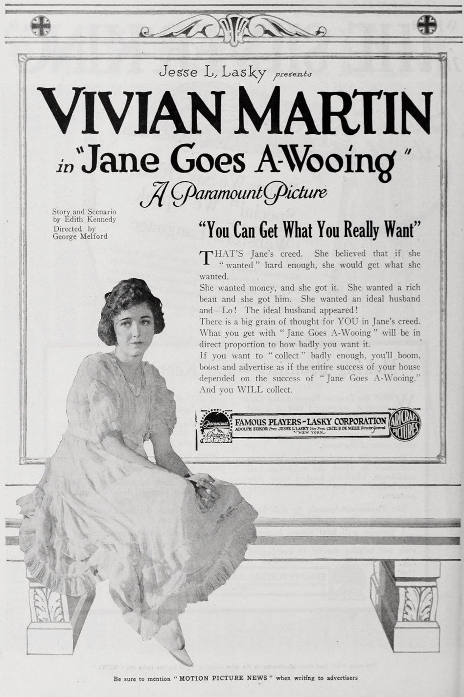 Poster de Jane Goes A-Wooing