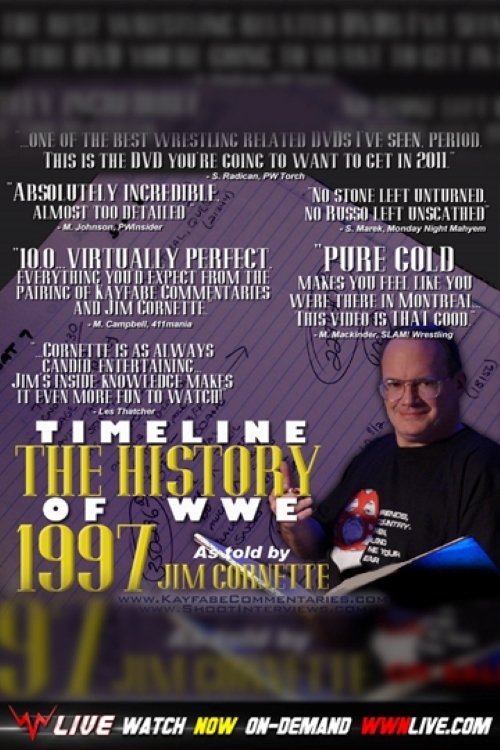 Poster de Timeline: The History of WWE – 1997 – As Told By Jim Cornette