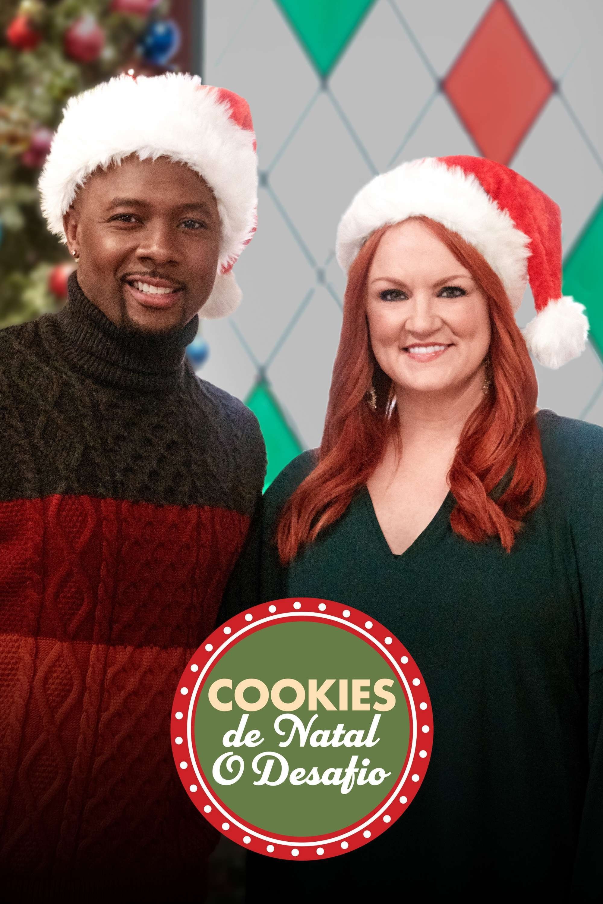 Poster de Cookies de Natal - O Desafio