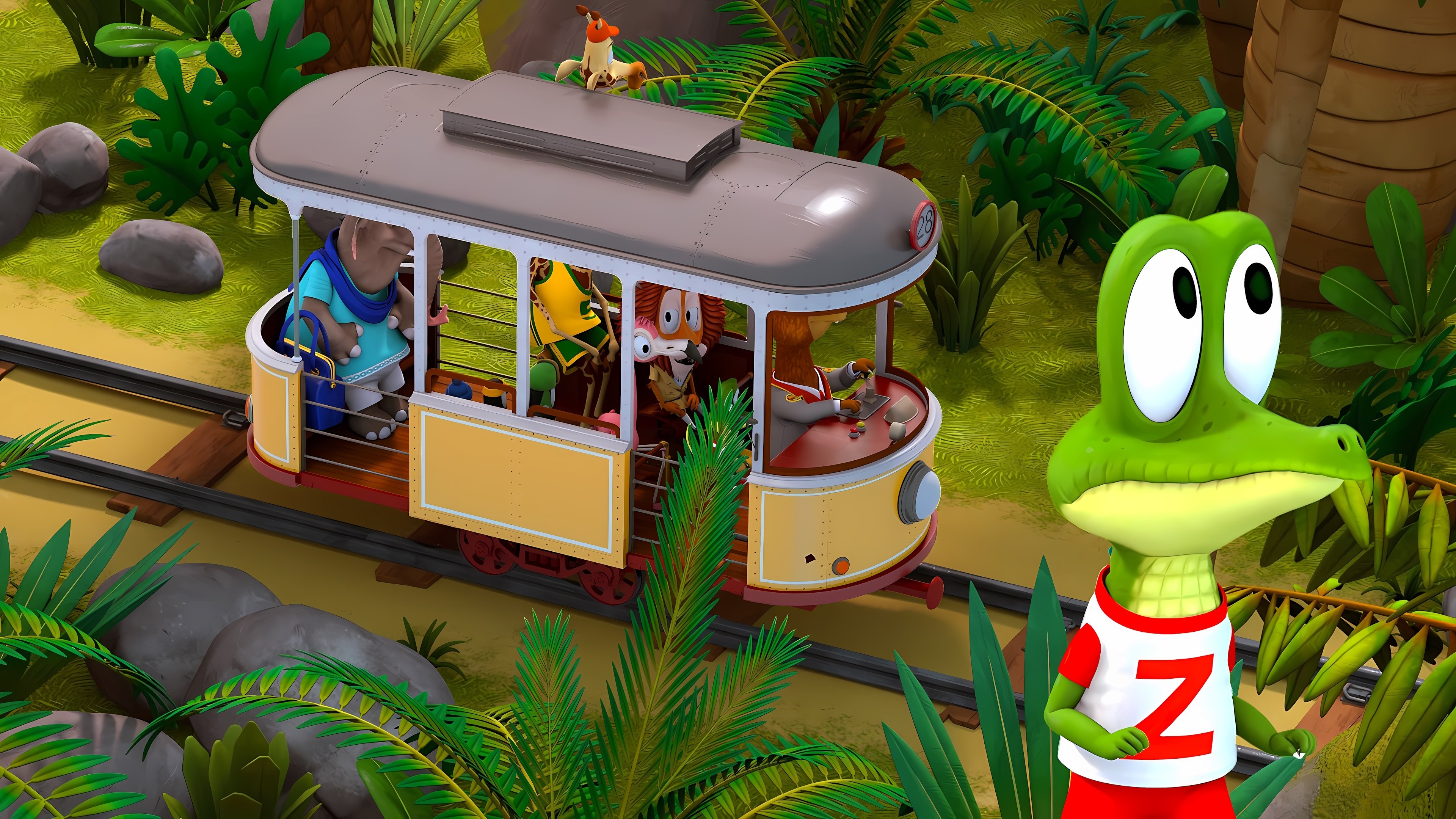 Ziggy and the Zoo Tram