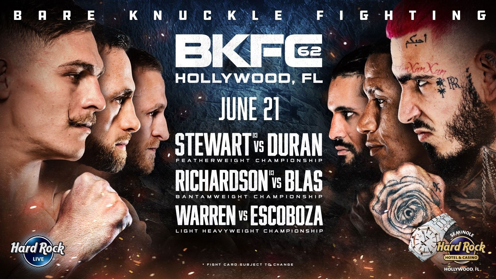 BKFC 62: Stewart vs. Duran