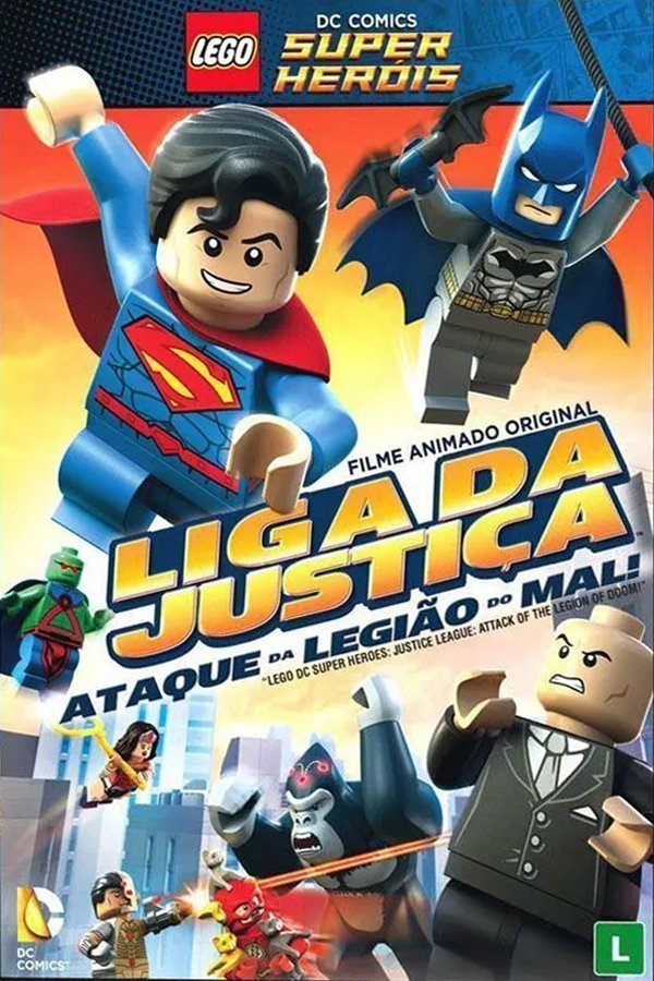 Poster de Lego Liga da Justiça: Ataque da Legião do Mal