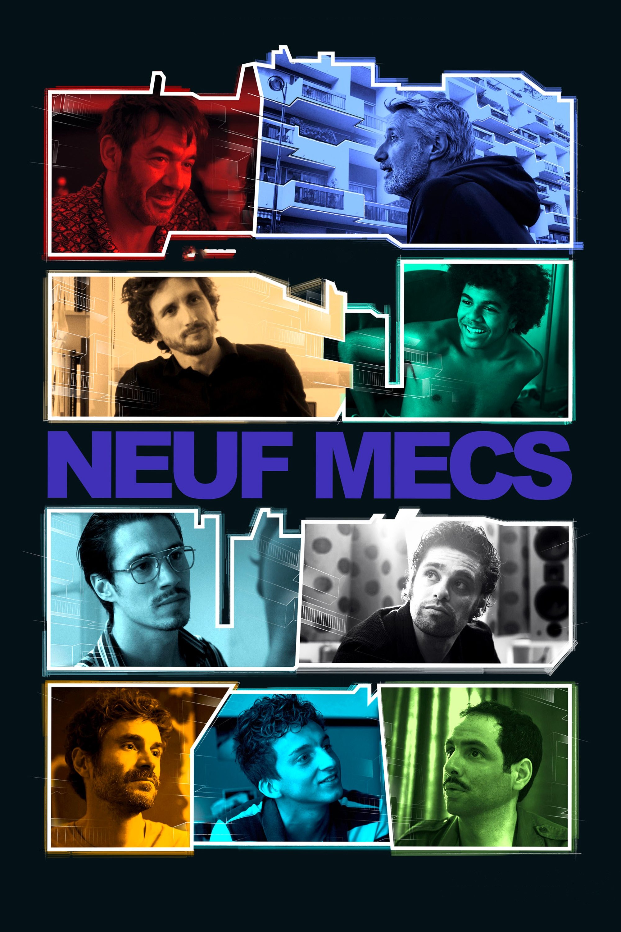 Poster de Neuf Mecs