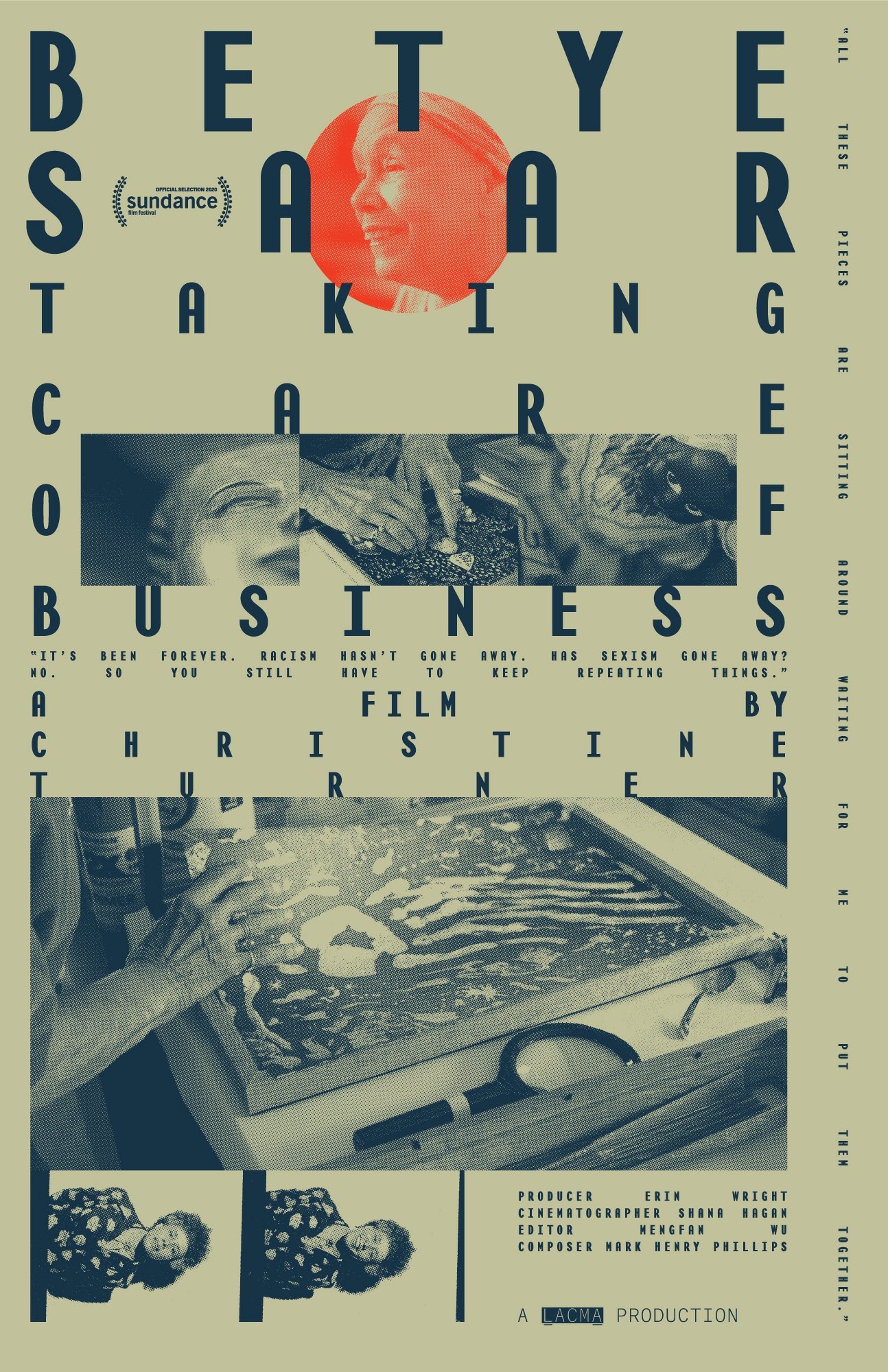 Poster de Betye Saar: Taking Care of Business