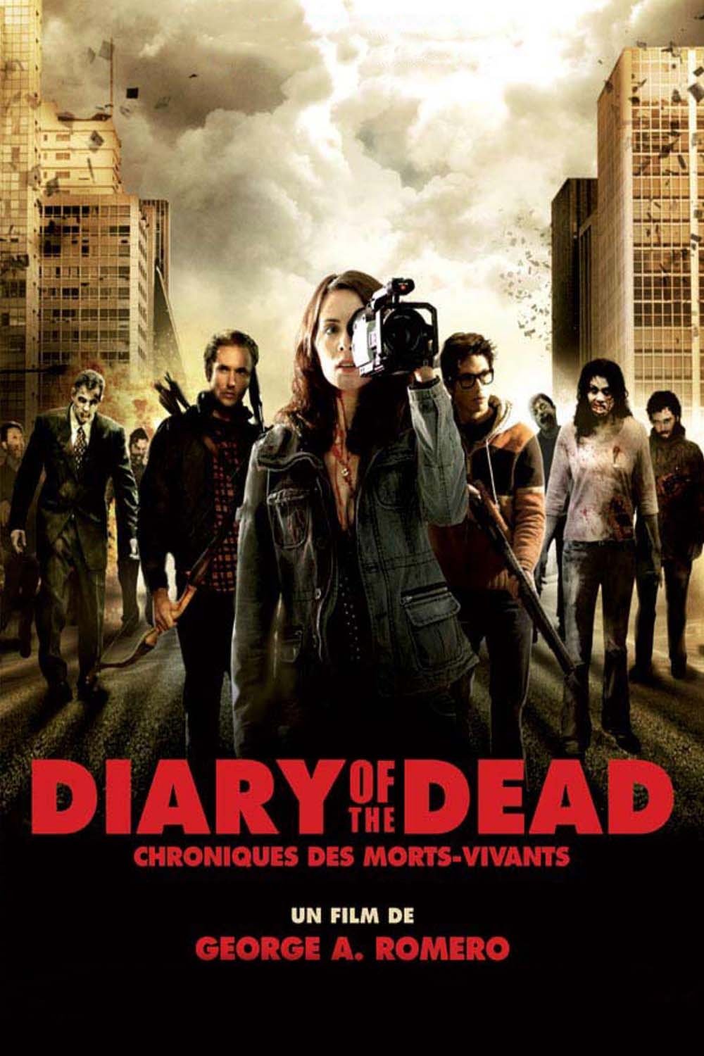 Affiche du film Diary of the Dead : Chroniques des morts-vivants