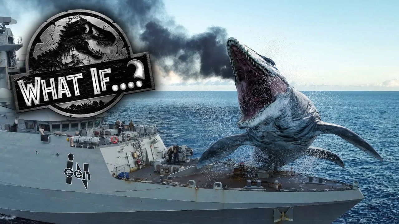 What If The Mosasaurus Escaped BEFORE Jurassic World?