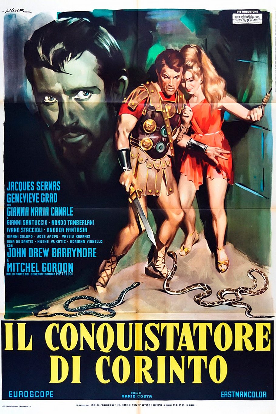 Poster de Il conquistatore di Corinto