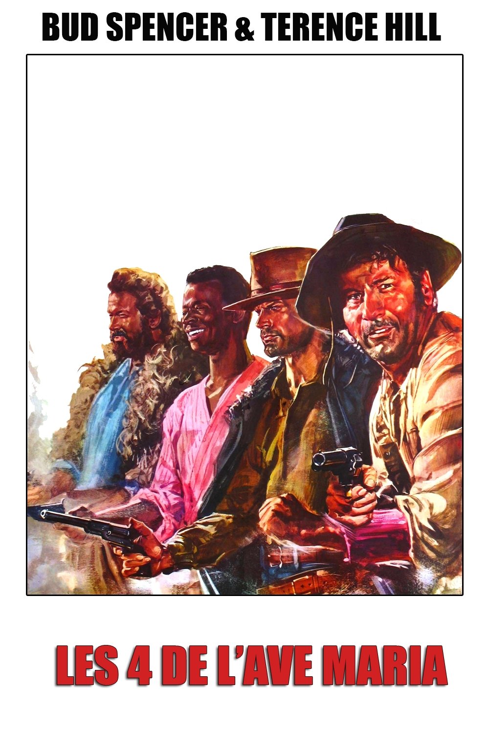 Affiche du film I quattro dell'Ave Maria