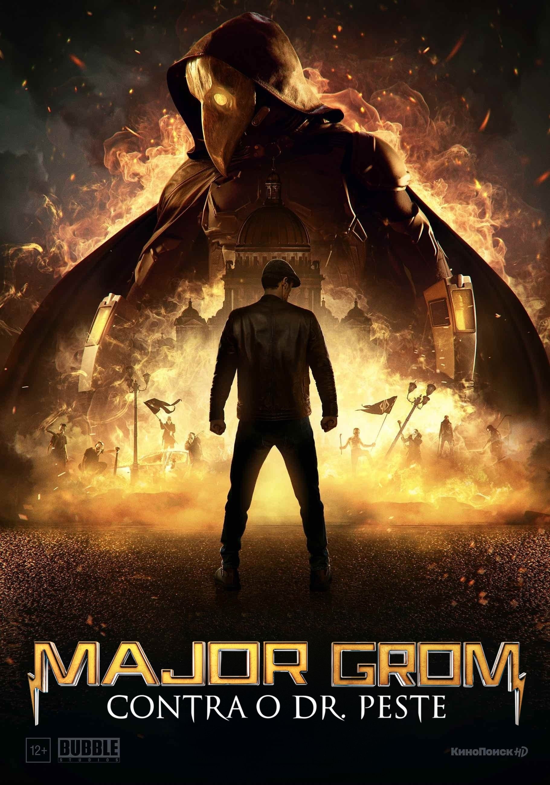 Poster de Major Grom Contra o Dr. Peste