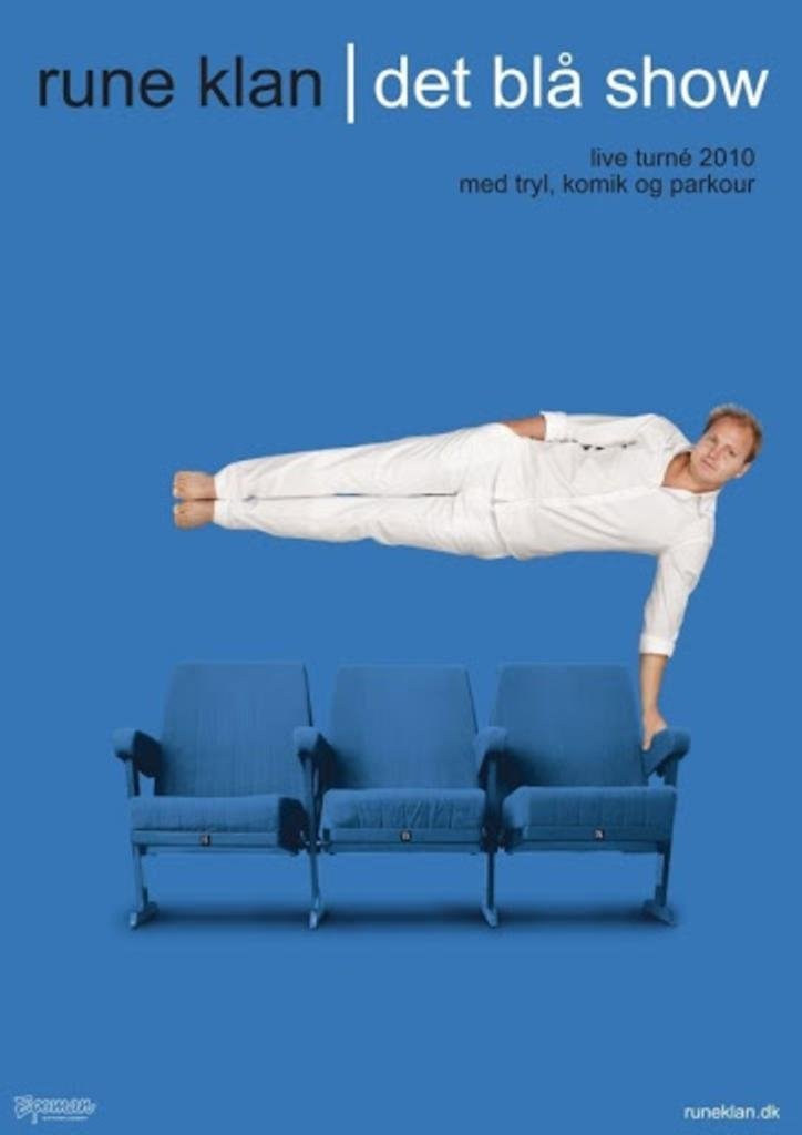 Poster de Rune Klan: Det Blå Show