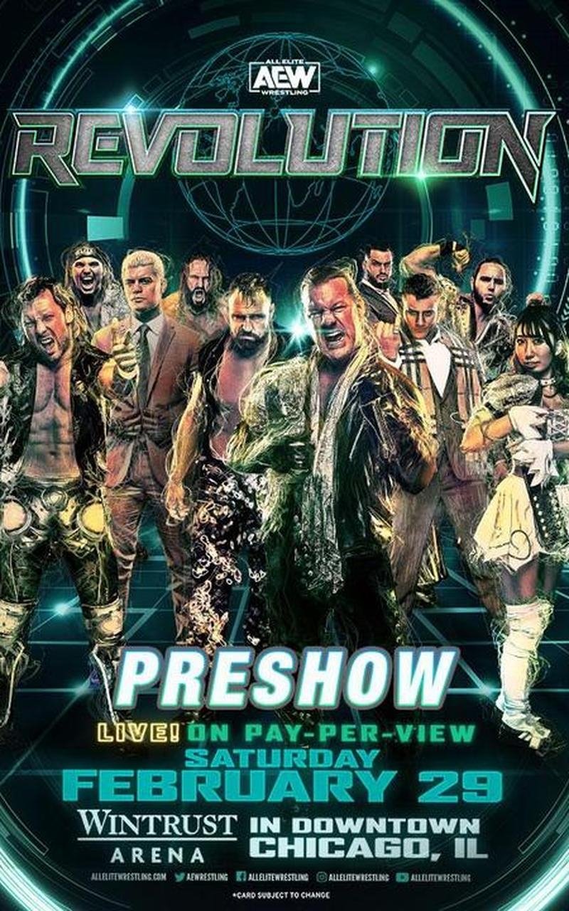 Poster de AEW Revolution: The Buy In