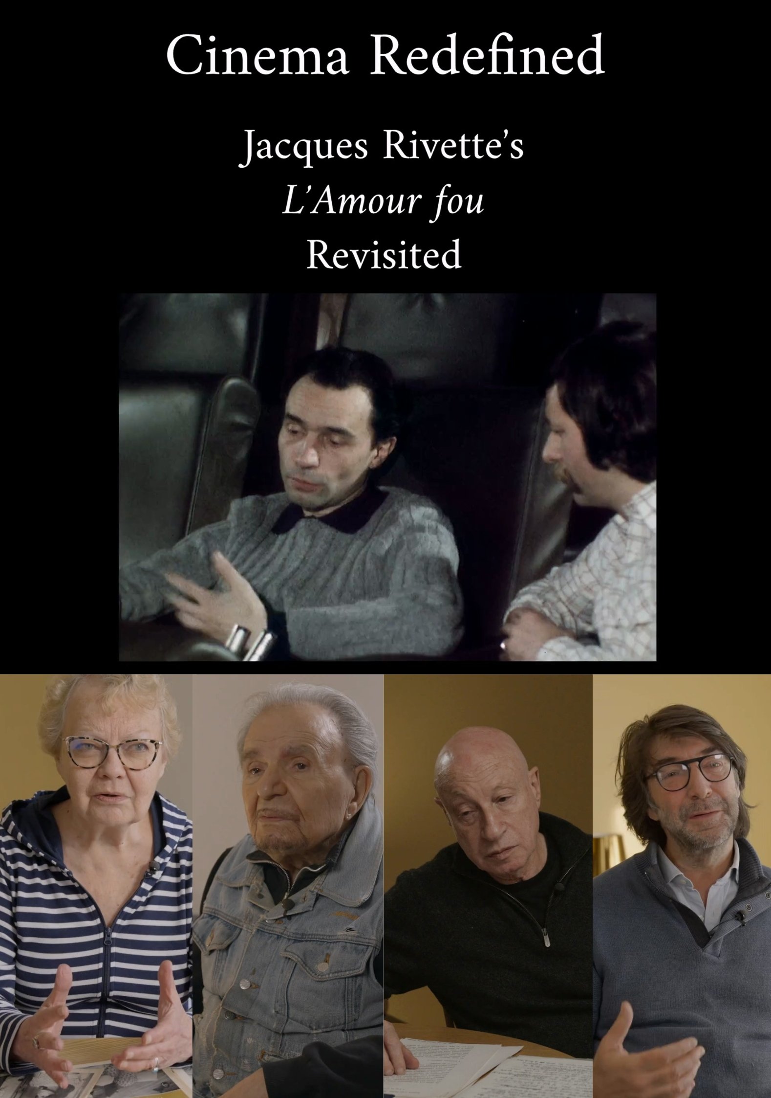 Poster de Le Cinéma en jeu: L'Amour fou de Jacques Rivette revisité