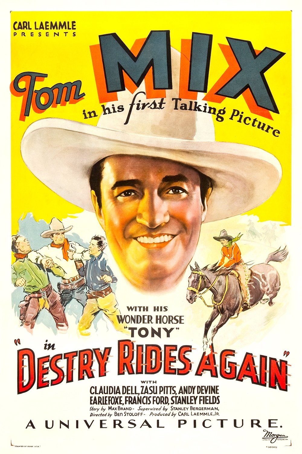 Poster de Destry Rides Again