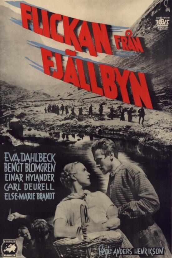 Poster de Flickan från fjällbyn