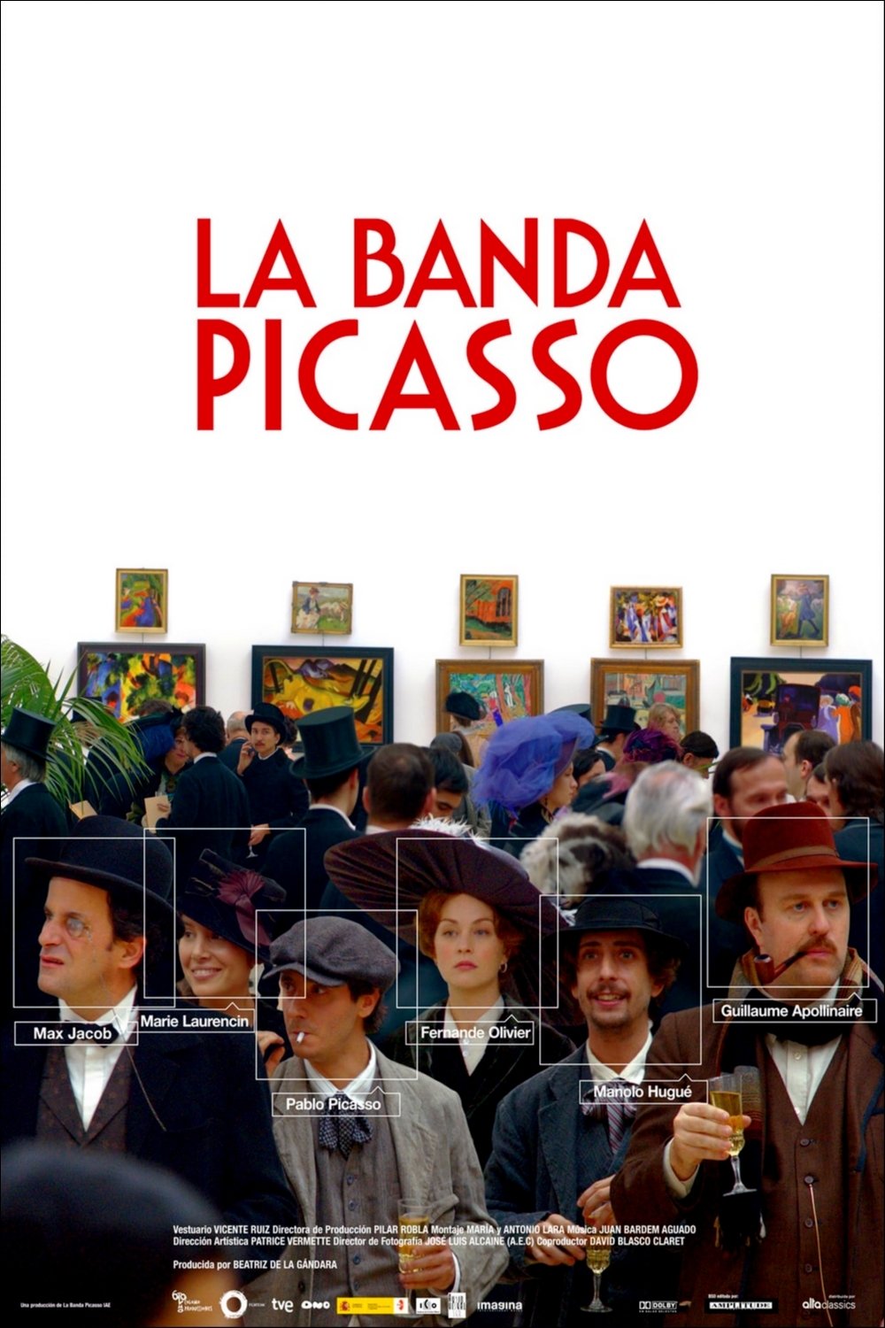 Poster de Pablo Picasso e o Roubo da Monalisa