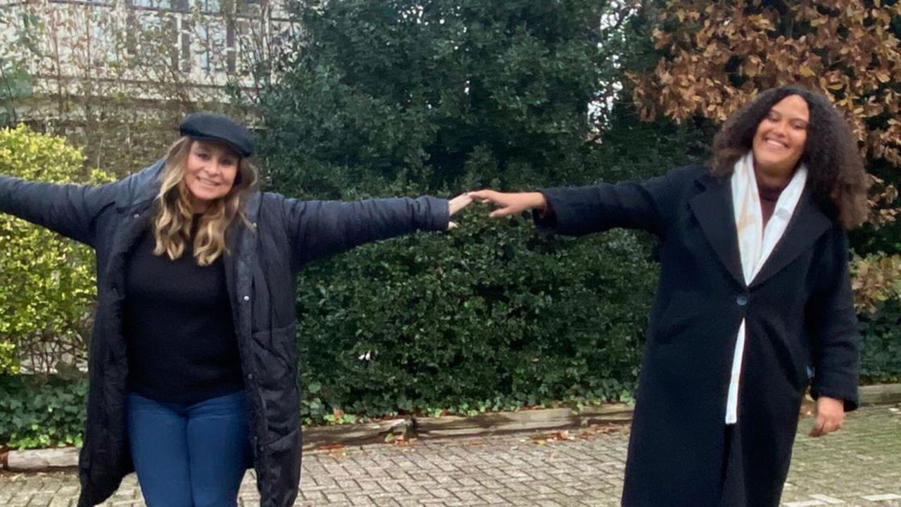 Cicillia and Trijntje Oosterhuis