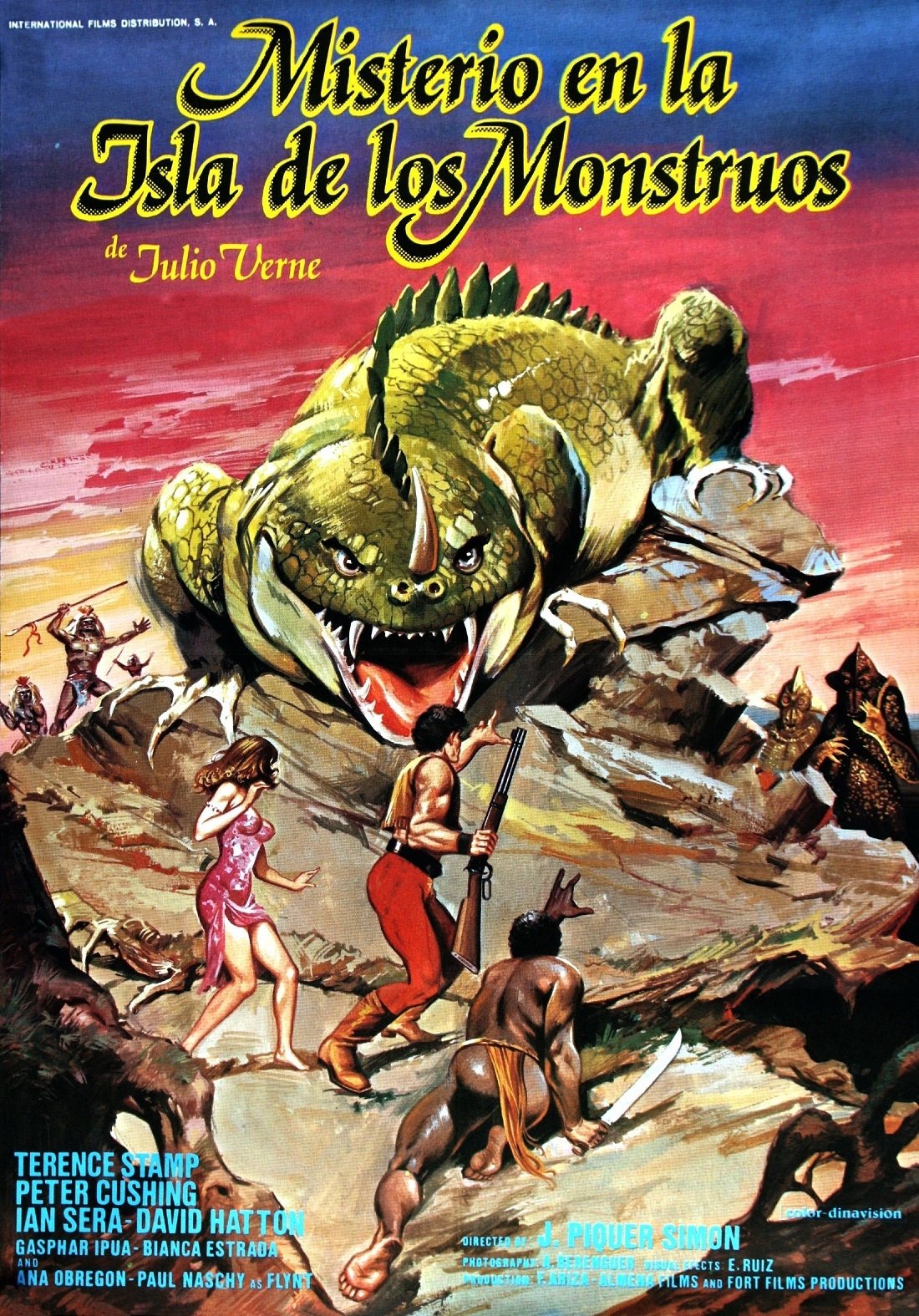 Poster de O Mistério da Ilha dos Monstros
