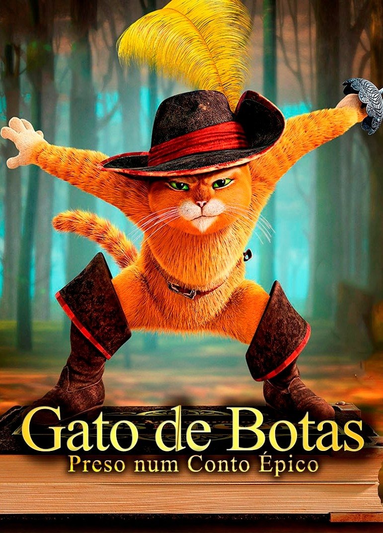 Poster de Gato de Botas: Preso Num Conto Épico