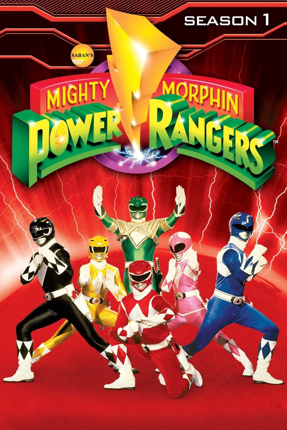Poster de Mighty Morphin Power Rangers - Parte 1