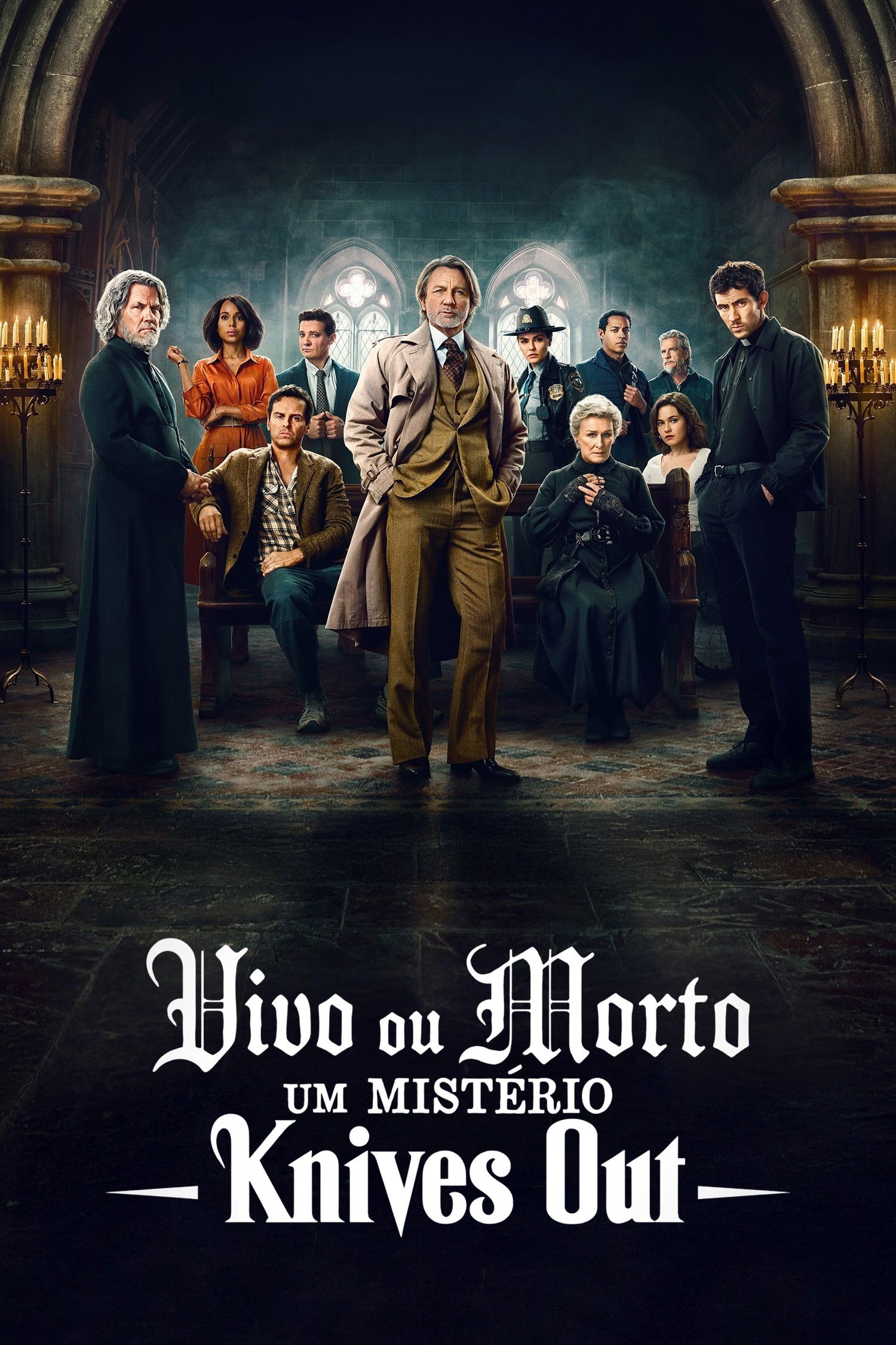 Poster de Vivo ou Morto: Um Mistério Knives Out