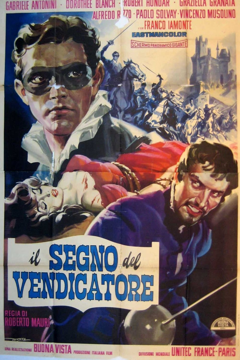 Affiche du film Il segno del vendicatore